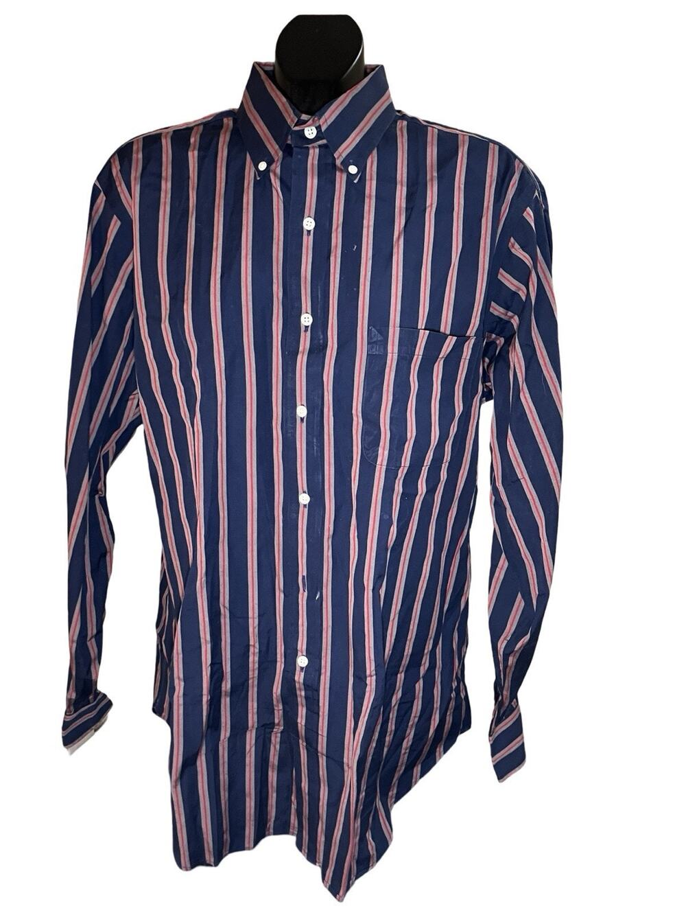 Old School Clothing Co. Striped Button-Down Shirt – Size Large